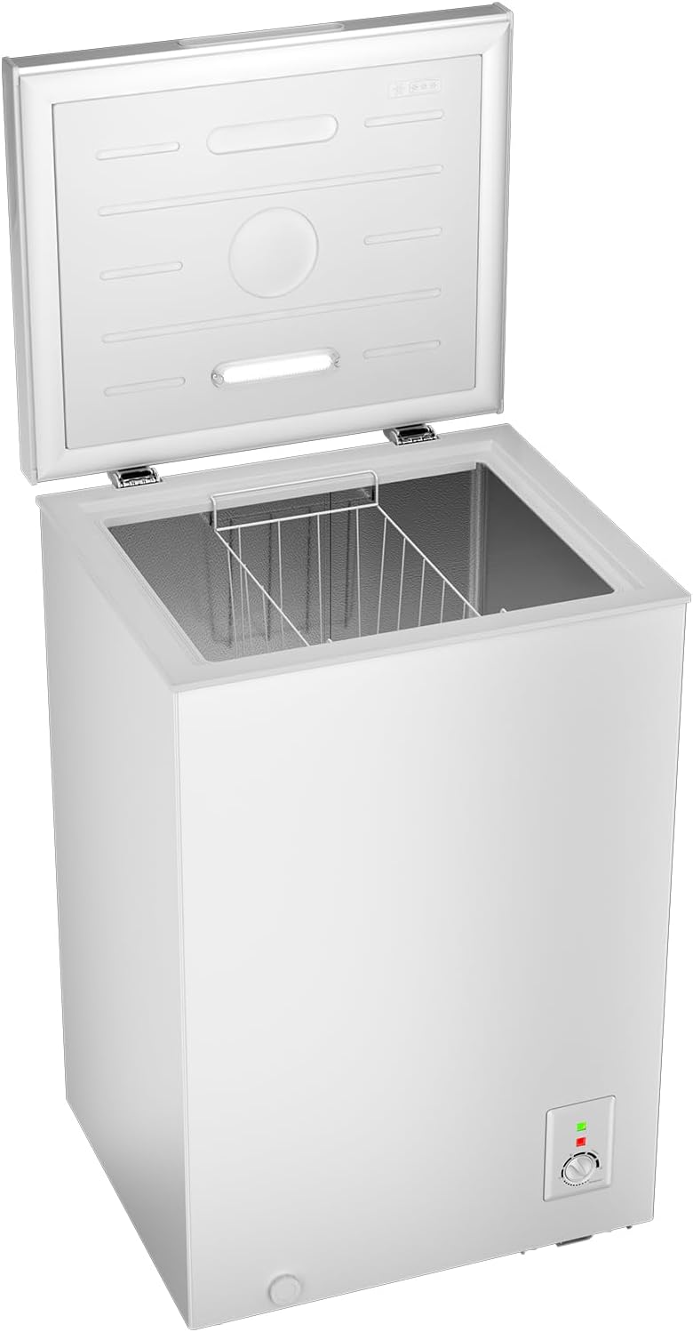 CHiQ FCF98DEU Chest Freezer 99L 4 Star White