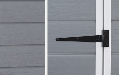 4 x 3ft Outdoor Garden Storage Shed with Floor & Ventilation