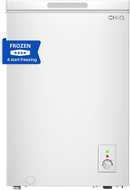CHiQ FCF98DEU Chest Freezer 99L 4 Star White