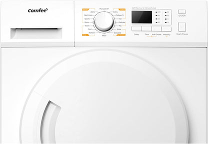 COMFEE' 8kg Heat Pump Tumble Dryer Energy Class A+ White CFG09EH80/W-UK