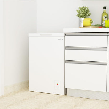 CHiQ FCF98DEU Chest Freezer 99L 4 Star White
