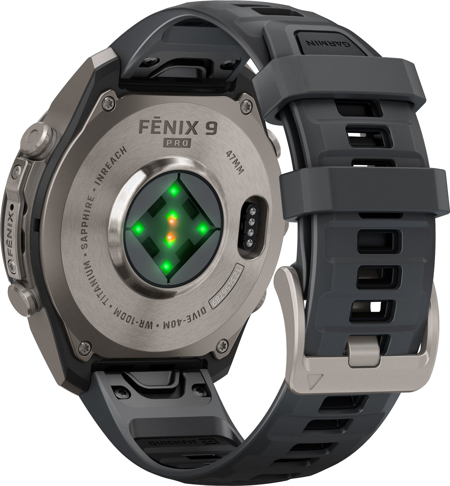 Garmin Fenix 9 Pro inReach 51mm Multisport Watch - Grey