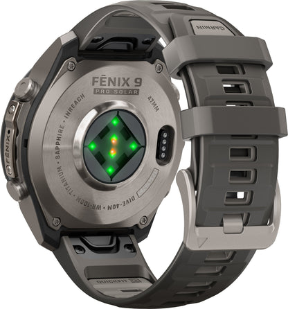 Garmin Fenix 9 Pro inReach SOLAR 51mm Multisport Watch - Grey