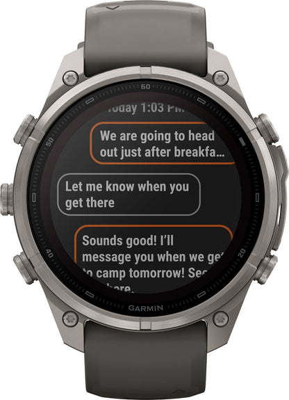 Garmin Fenix 9 Pro inReach SOLAR 51mm Multisport Watch - Grey